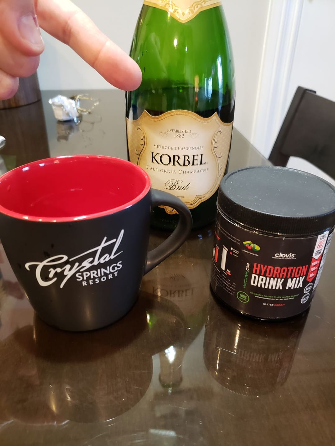 Customer photo review of Essential Electrolytes Hydration Drink Mix