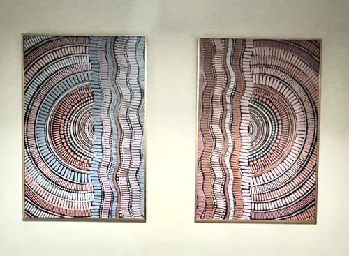 Customer photo review of Kaampa Edition Two- Original - Aboriginal Art Print by Leah Cummins