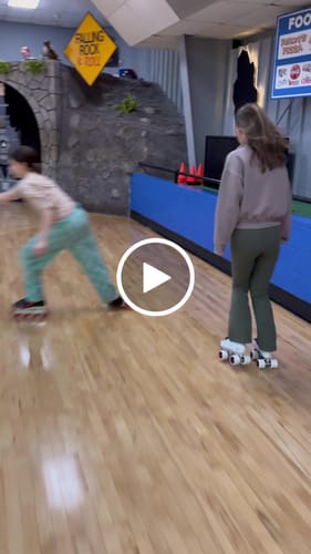 Customer video review of Racer Roller Skate Tracer Derby Package