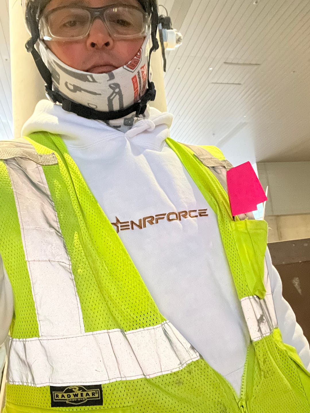 Customer photo review of Premium Heavyweight Covert Hoodie
