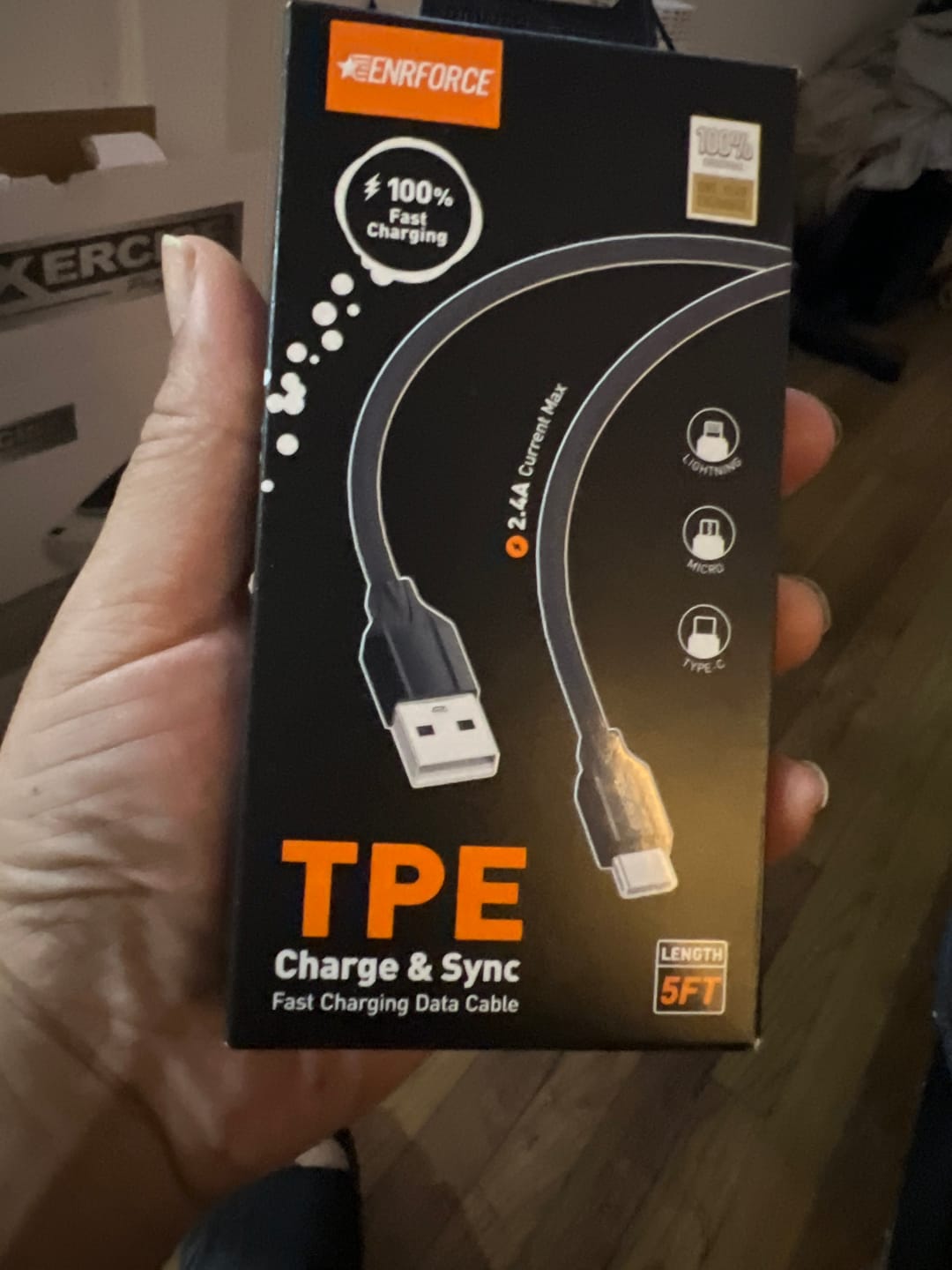 Customer photo review of Charging Cables