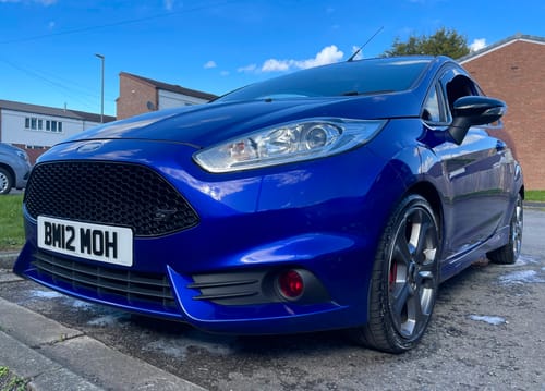 Customer photo review of Fiesta ST180 Fog Light Armour