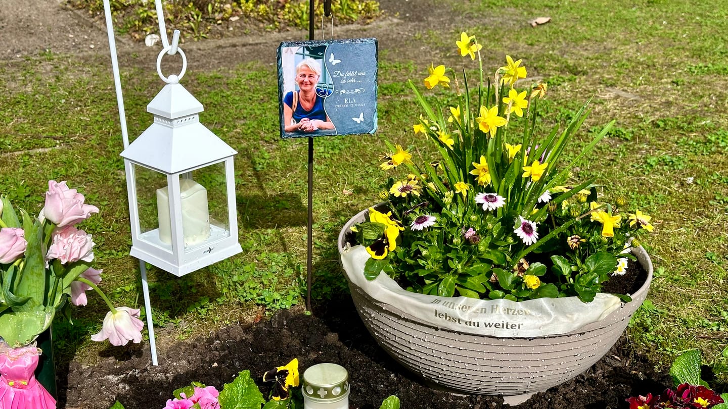 Customer photo review of Du fehlst uns so sehr ... - Individuelle Schieferplatte