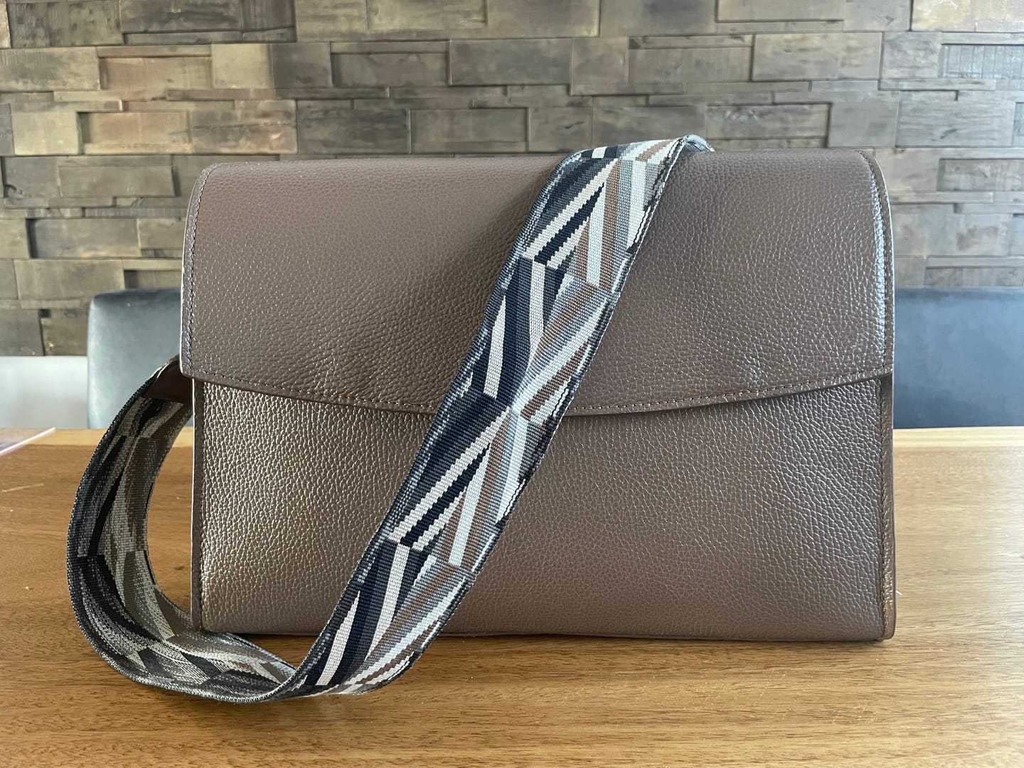 Customer photo review of DIY-Box: The Business Bag *Runde Klappe*