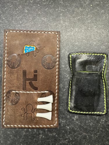 Customer photo review of Seve Leather Tool Holder - Walnut