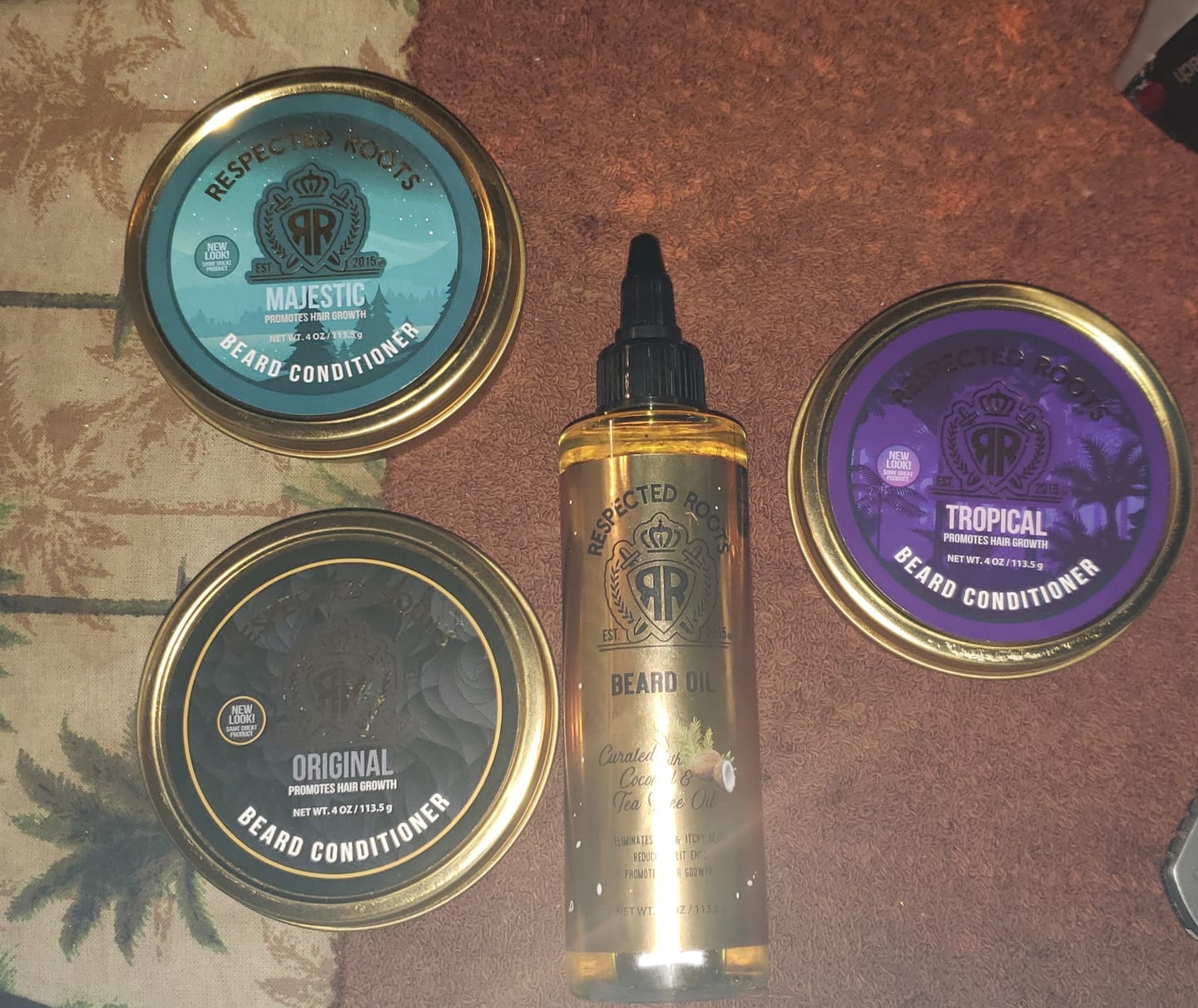 Customer photo review of Respected Roots Beard Conditioner - Original Scent (4 oz.)