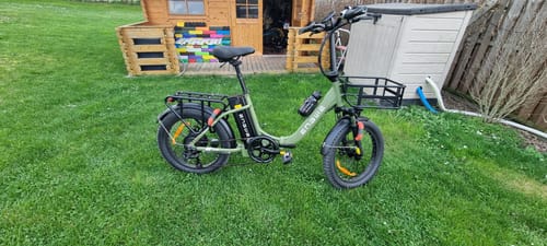 Customer photo review of Engwe L20 SE 250W 20" Foldable Electric Trekking Bike 15.6Ah Step-through E-bike