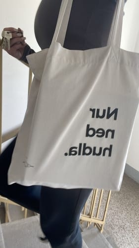 Customer photo review of Säckle "Nur ned hudla."