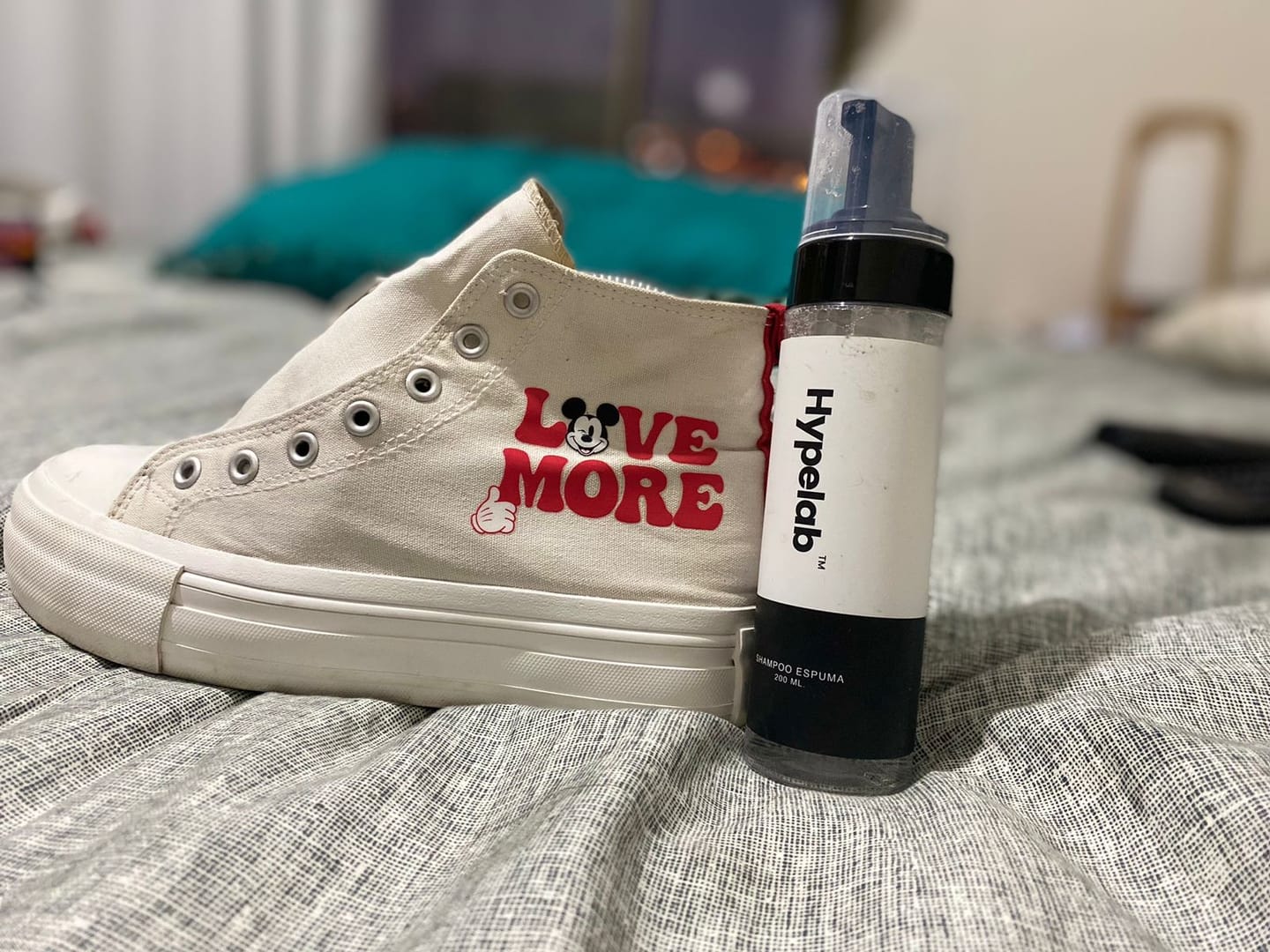 Customer photo review of Shampoo Espuma 200ml.