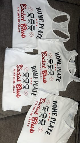 Customer photo review of Custom DTF Gang Sheet 22 x 200