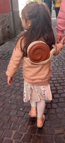 Customer photo review of Flower Pop Scallop Boot - Blush