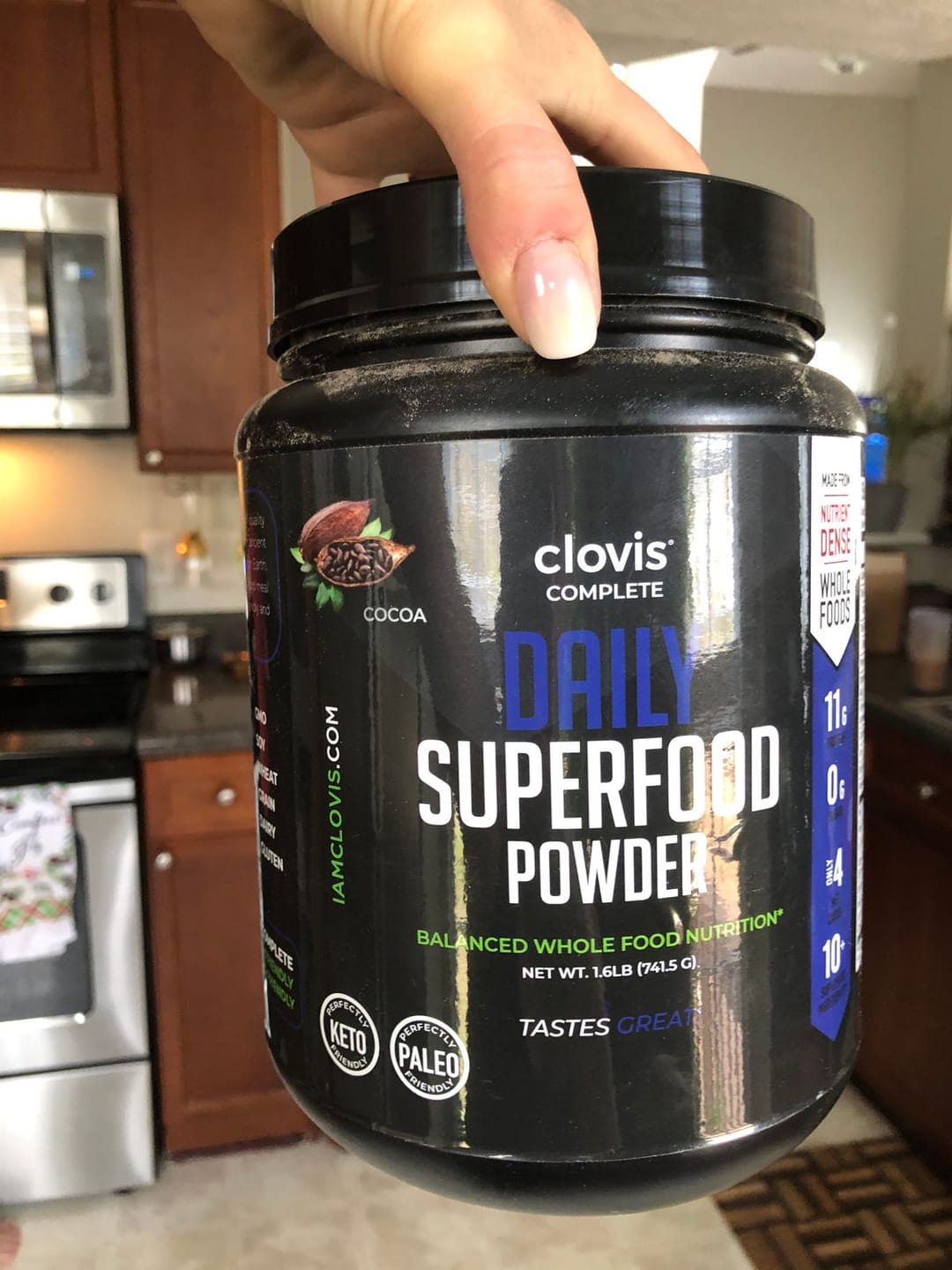 Customer photo review of Complete Daily Superfood Powder