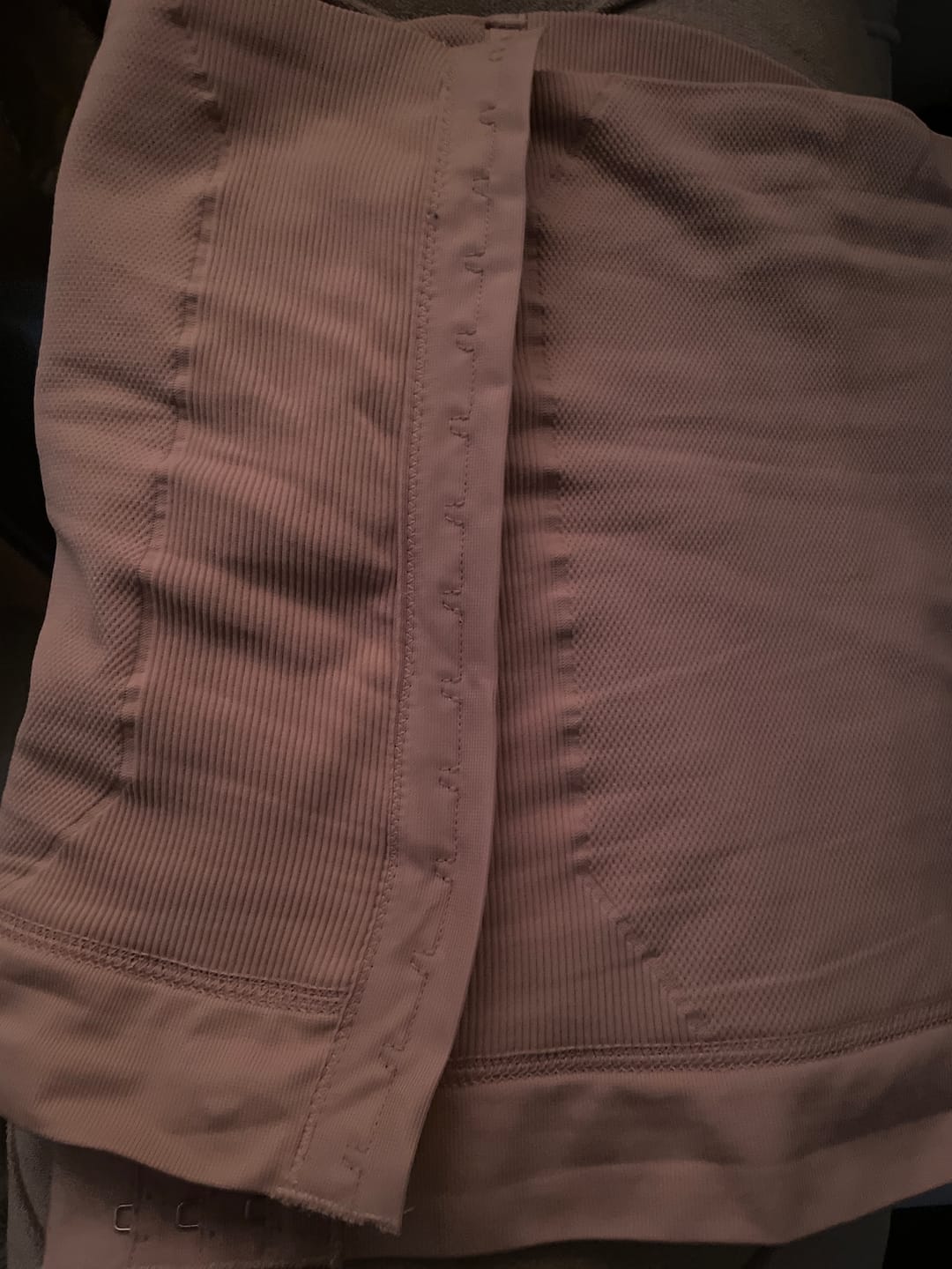 Customer photo review of Microfiber Waist And Abdomen Control Corset