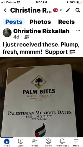 Customer photo review of Palestinian Medjool Dates 🇵🇸