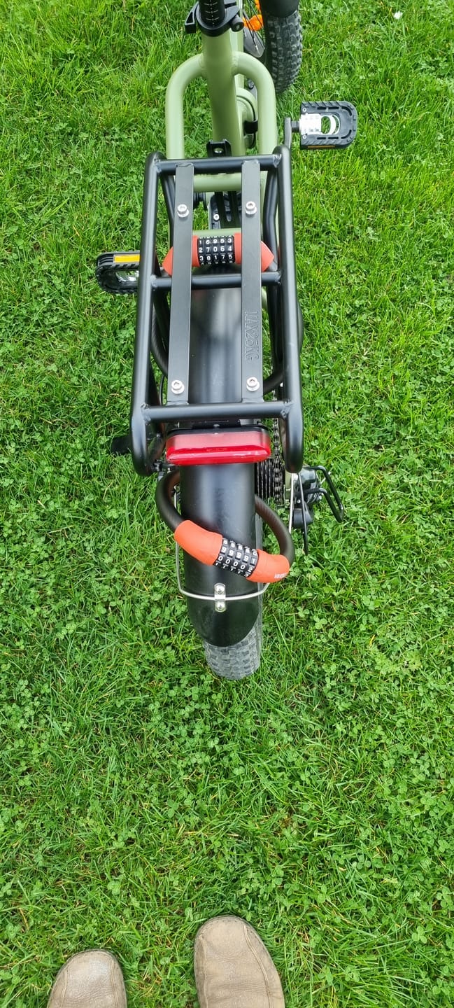 Customer photo review of Vakole Bike Lock * 2 Bundle