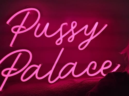 Customer photo review of Custom Neon Signs