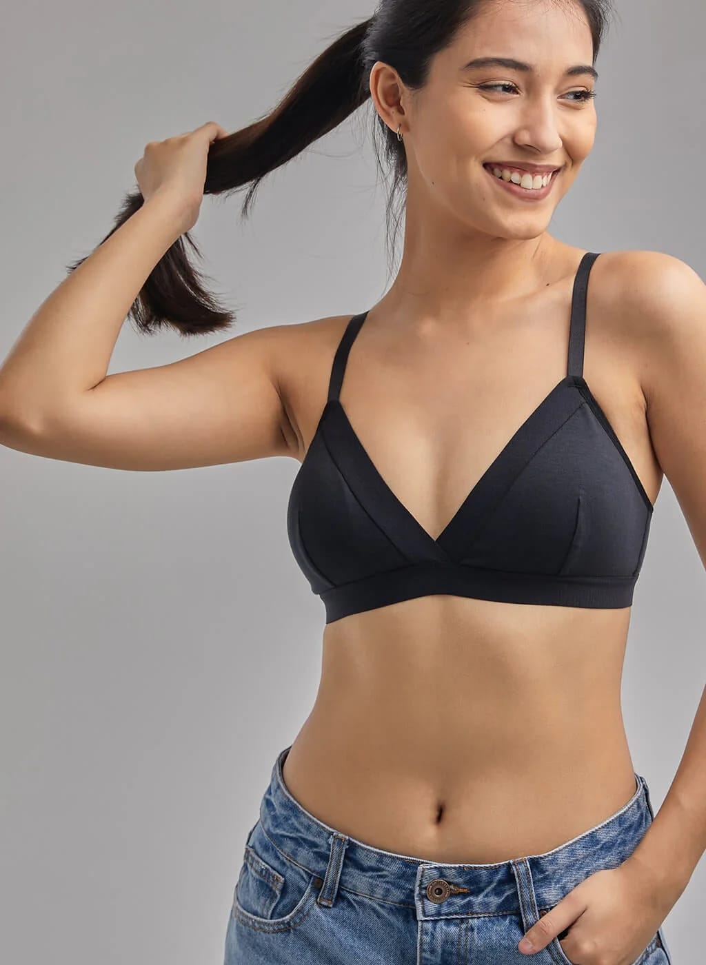 Customer photo review of Brooklyn Triangle Bra