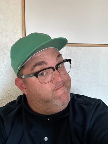 Customer photo review of Big Flat Bill Unstructured Rope Hat