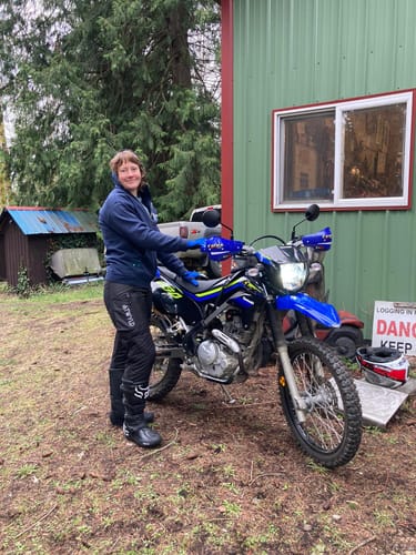 Customer photo review of Velocity Off-Road Adventure Pants