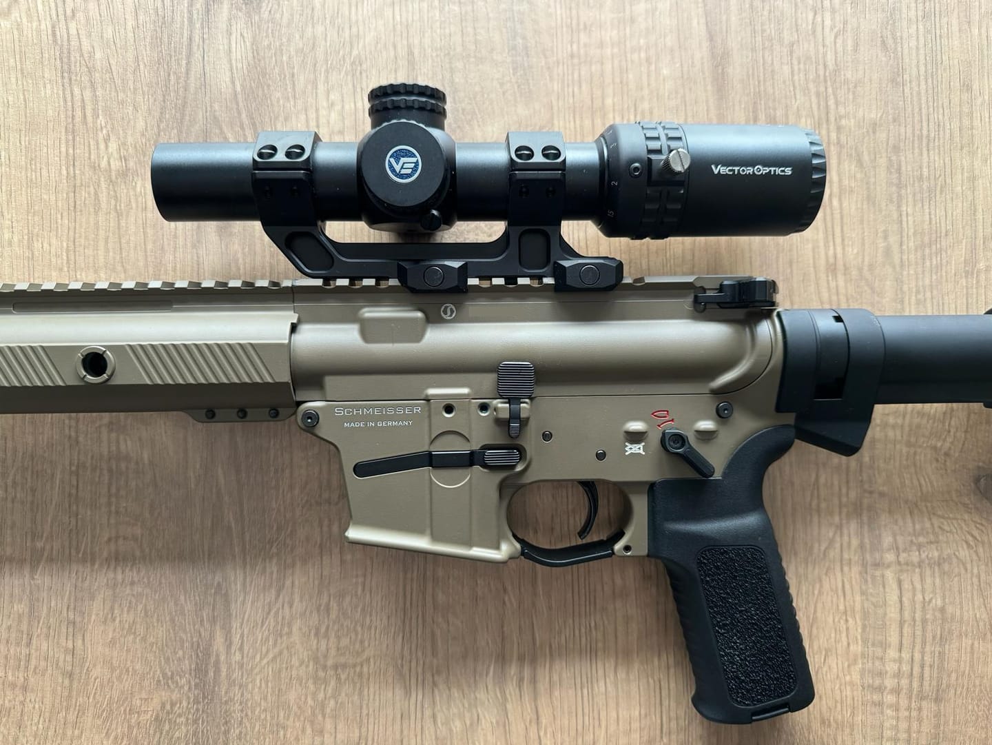 Customer photo review of Vector Optics XASR-3031 X-Accu Blockmontage für 30mm Tubus, 21mm ext. Picatinny for AR, h=38mm