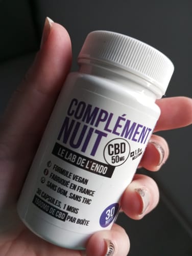 Customer photo review of Synergie sommeil CBD Mélatonine - 1500mg