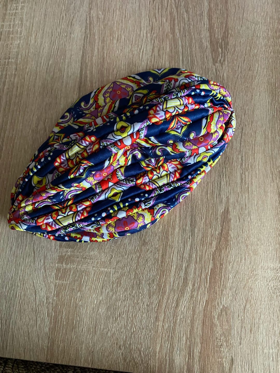 Customer photo review of Foulard Africain Wax