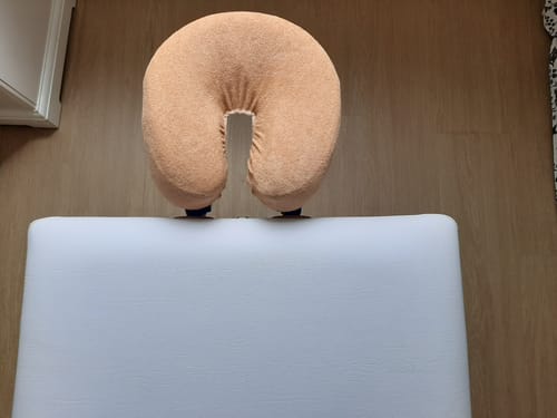 Customer photo review of Mobiler Massage Tischaufsatz Mobile Matt