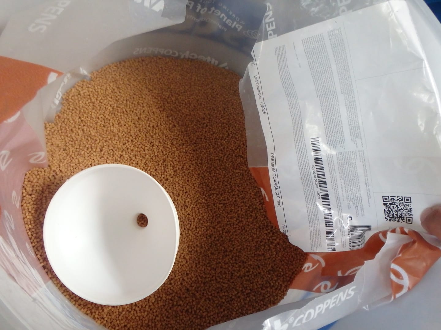 Customer photo review of PREMIUM COARSE PELLETS - ALLTECH COPPENS