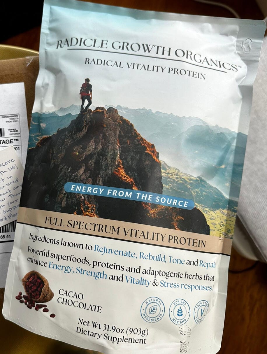 Customer photo review of Radical Vitality