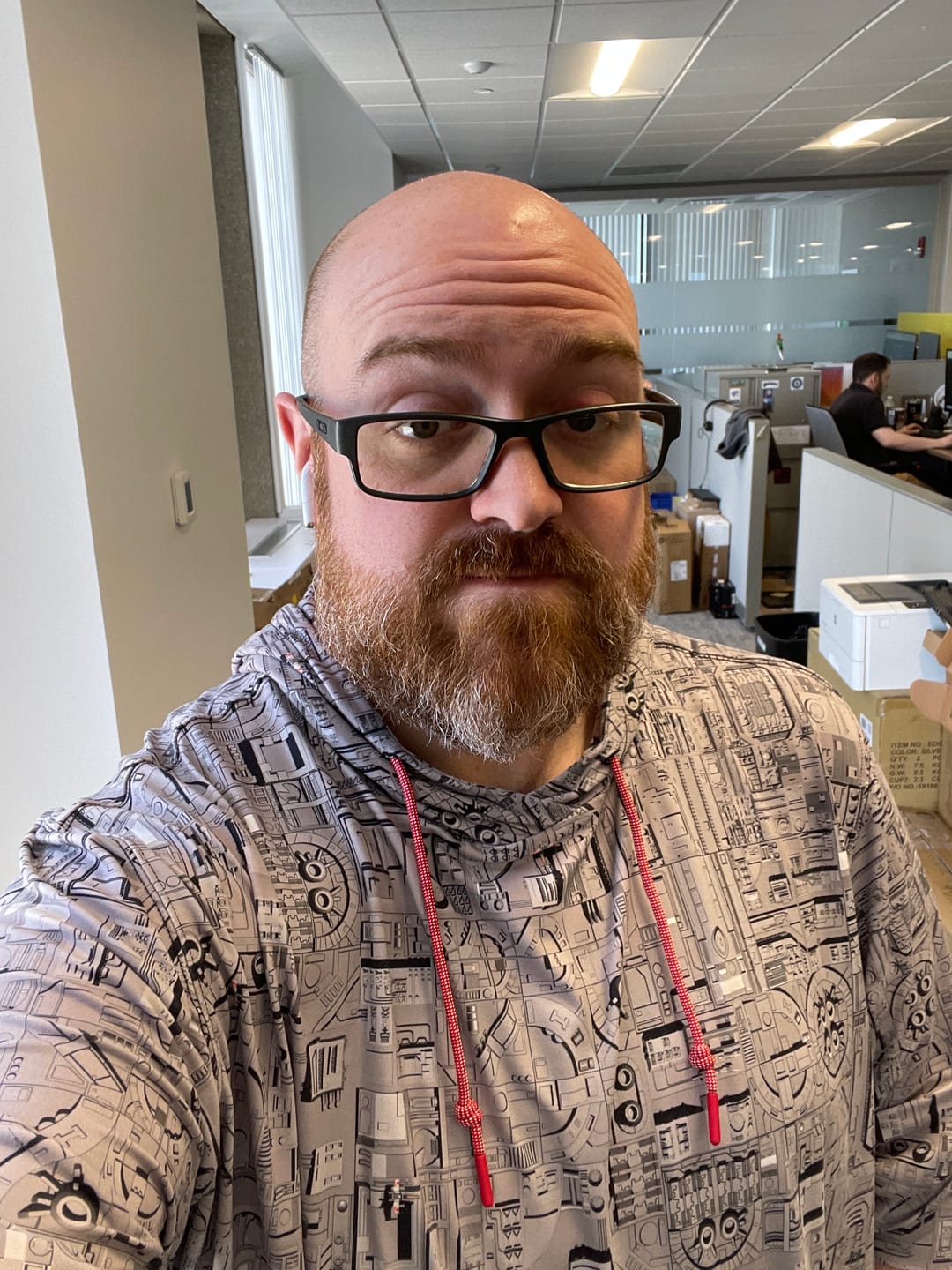 Customer photo review of Star Wars™ "That's No Moon" – Performance Hoodie