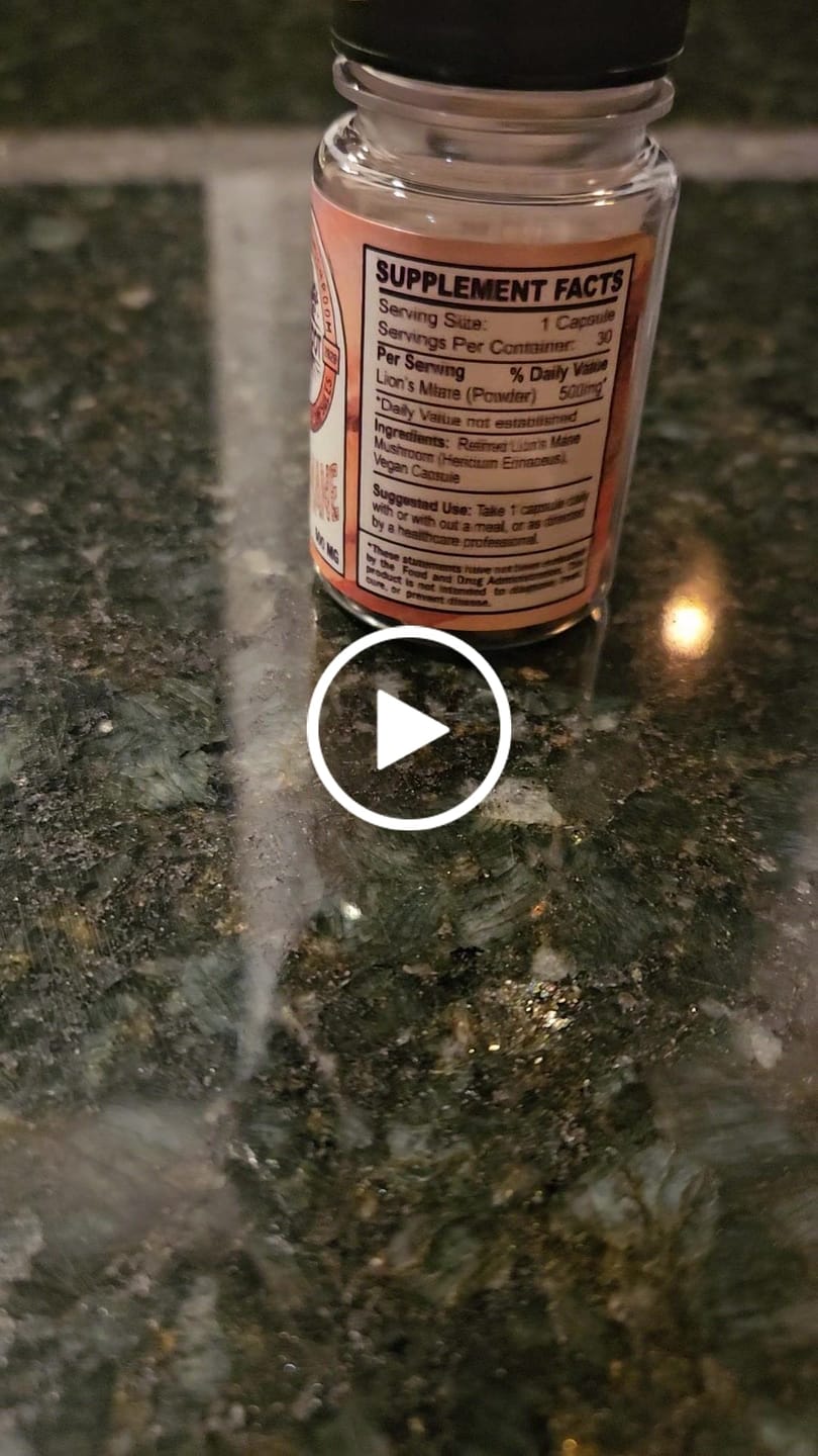 Customer video review of Lion's Mane Capsules: 30ct