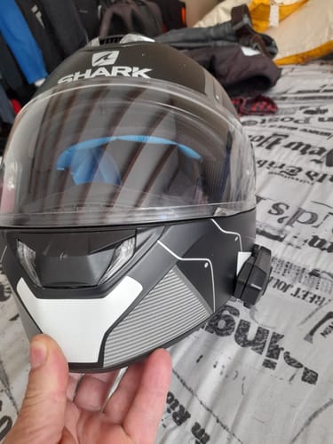 Customer photo review of Motarcom - L'intercom moto haut de gamme et abordable
