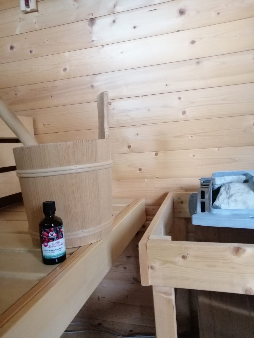 Customer photo review of Sauna Aufguss Konzentrat #46 Wilder Beerenzauber