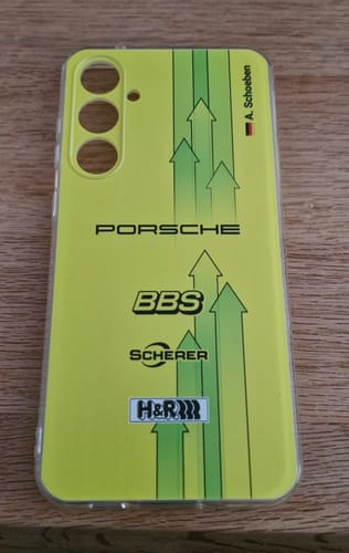 Kundenbewertung mit Foto zu Grello Porsche GT Livery - Individuelle Handyhülle für Samsung