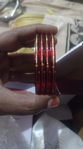 Customer photo review of Light Red - A divya Shringar 916 22k