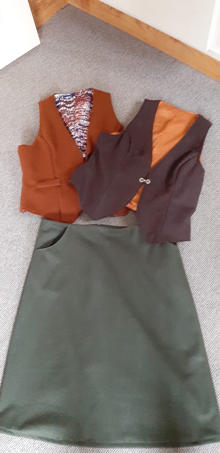 Customer photo review of Velvet Touch Satin Fabric