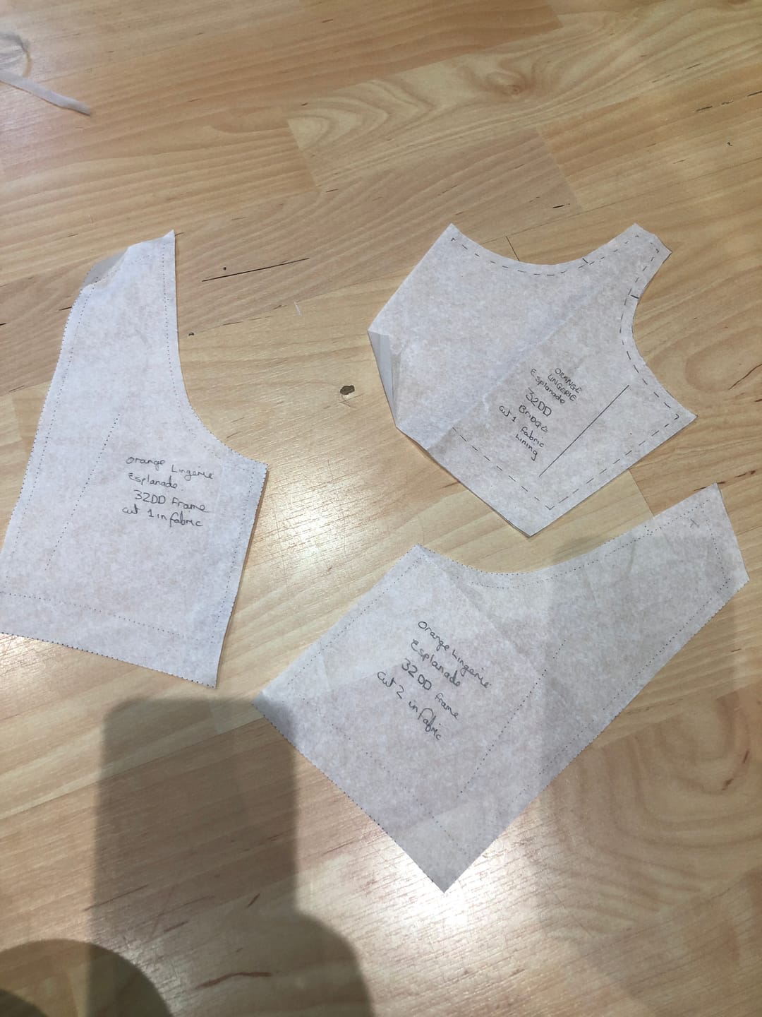 Customer photo review of Prym Dressmakers Pattern Tracing Paper