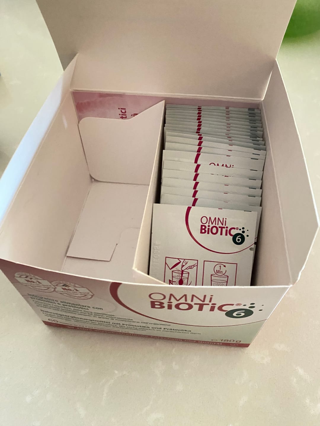 Customer photo review of OMNi-BiOTiC® 6 IT
