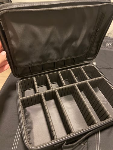 Customer photo review of Maleta Portable con correa tela Oxford y cierres