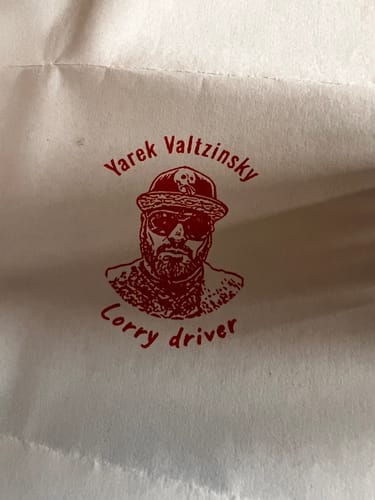 Customer photo review of Self-Inking Face Stamp