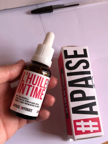 Customer photo review of Huile intime CBD - 1200MG