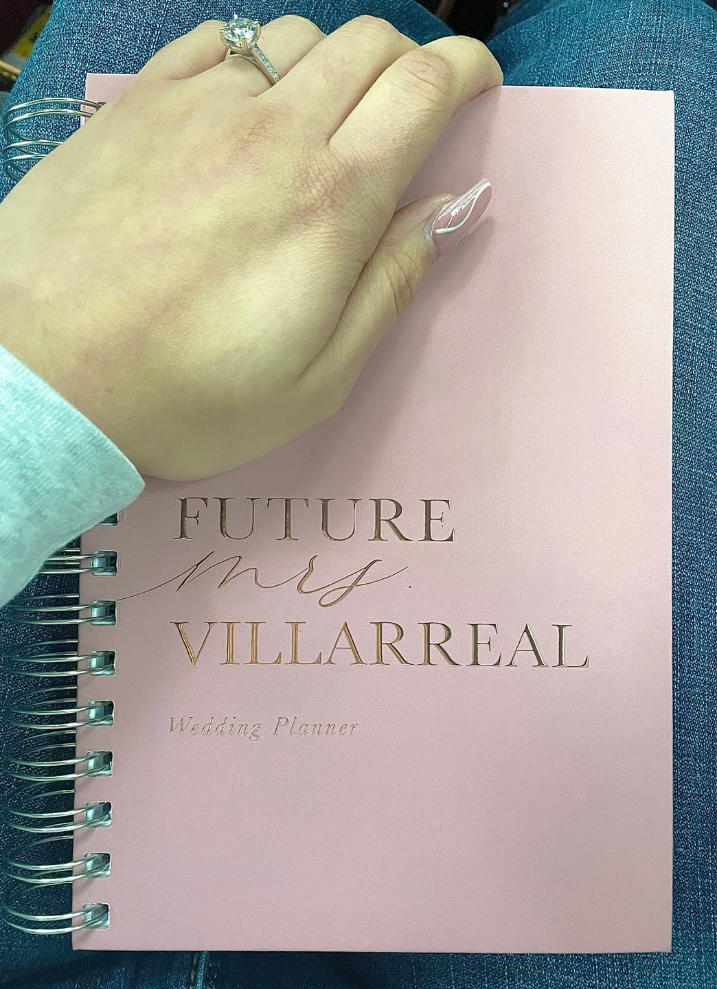 Customer photo review of Minimal Wedding Planner