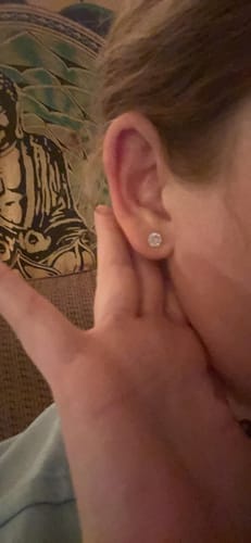 Customer photo review of Örhängen i Sterlingsilver