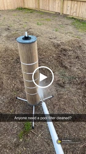 Customer video review of Cyclone Pool Filter Cleaning System