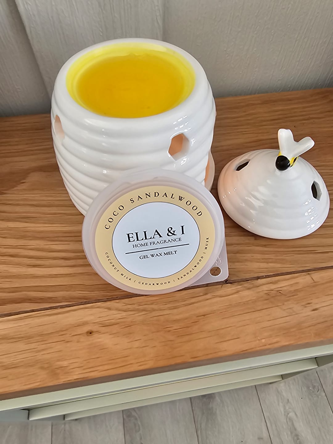 Customer photo review of Coco Sandalwood Gel Melt