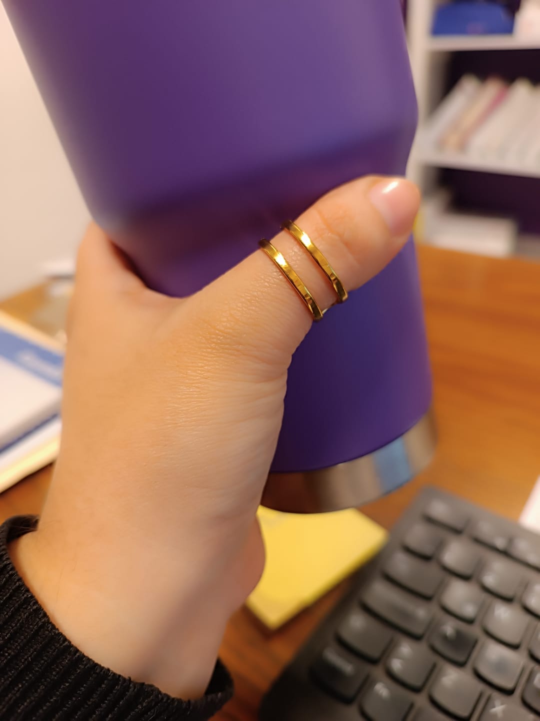 Customer photo review of Anillo Tiara