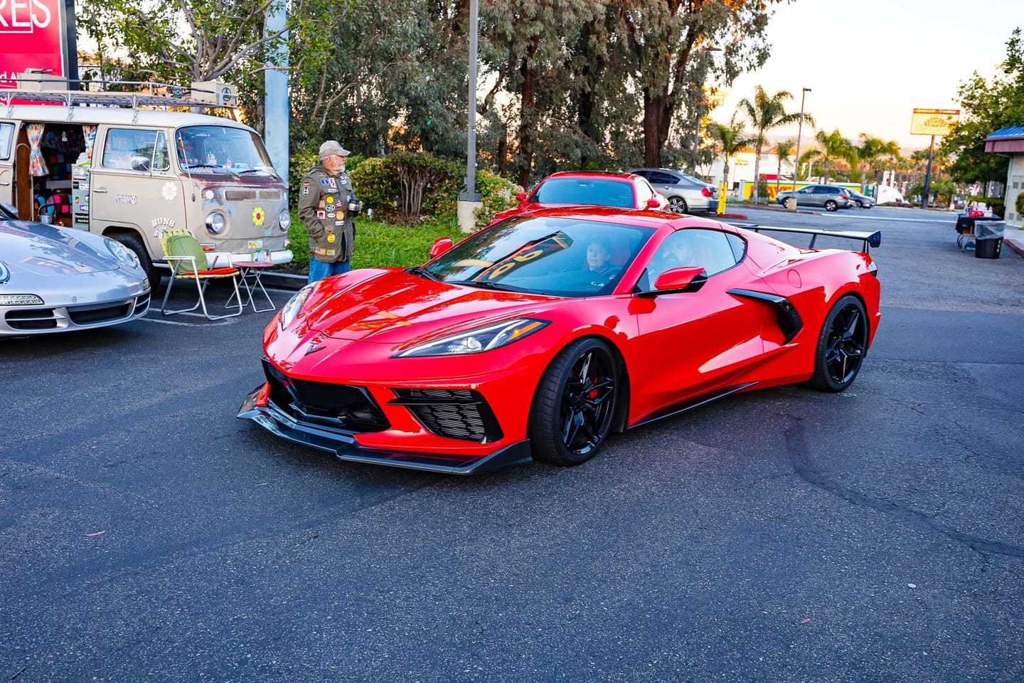 Customer photo review of Chevrolet Corvette C8 XL Extended Front & Rear Splash Guard