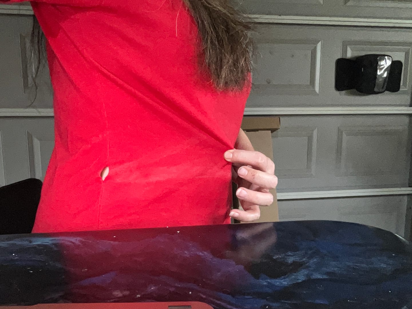 Customer photo review of Strange Animal T-Shirt