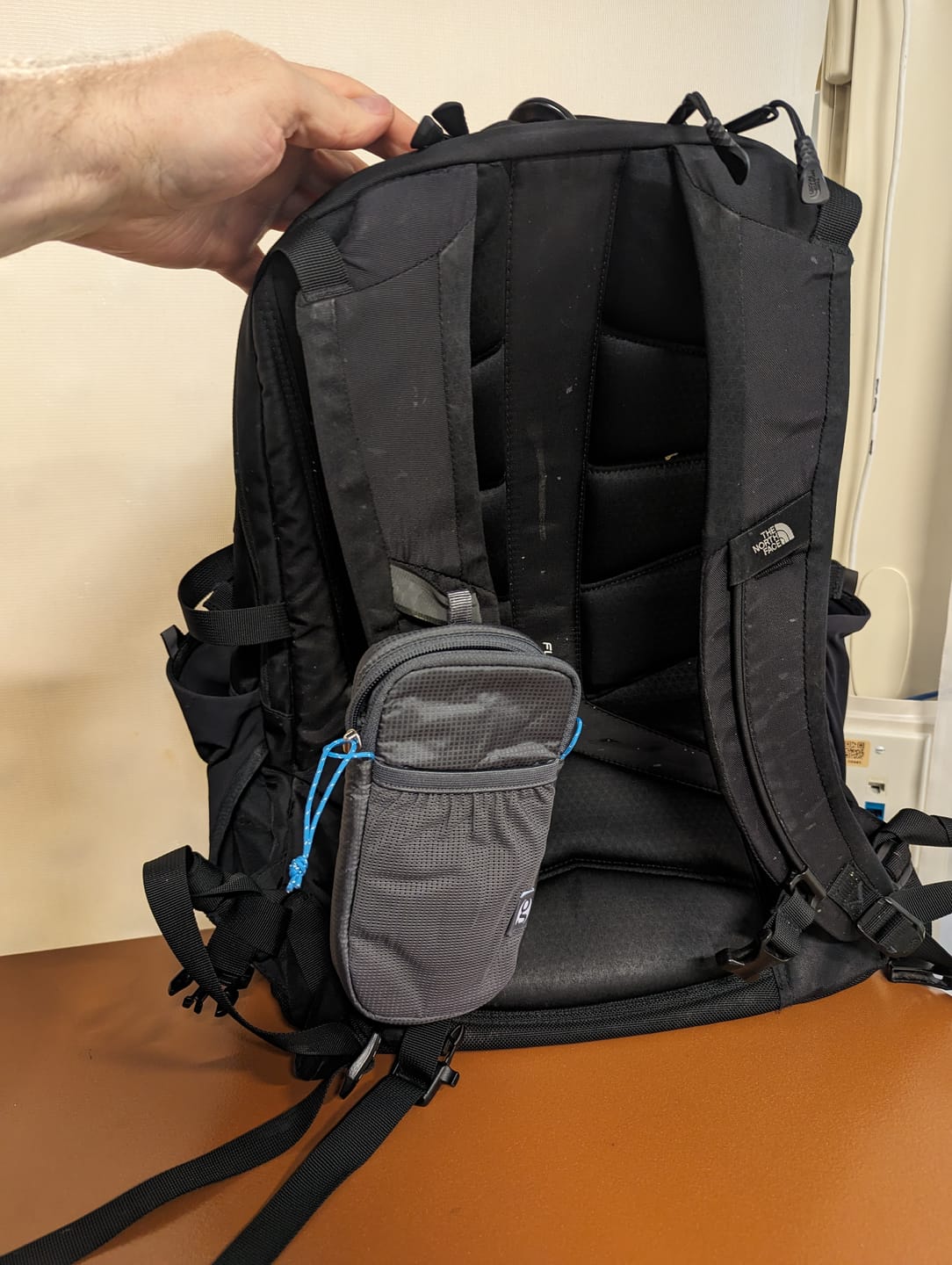 Customer photo review of Shoulder Strap Pocket
