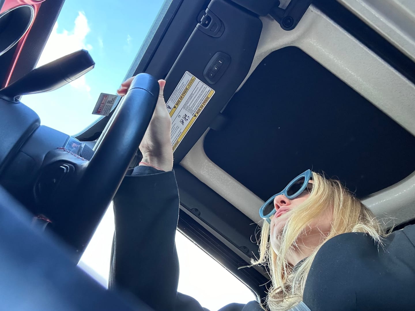 Customer photo review of Lana Sunnies